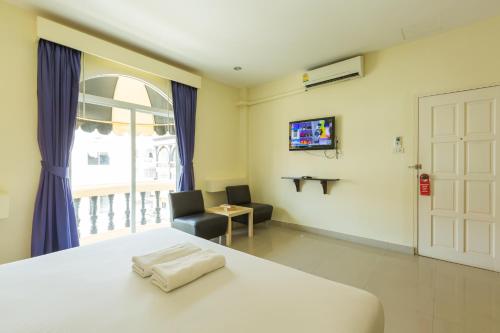 โทรทัศน์และ/หรือระบบความบันเทิงของ Zing Resort & Spa