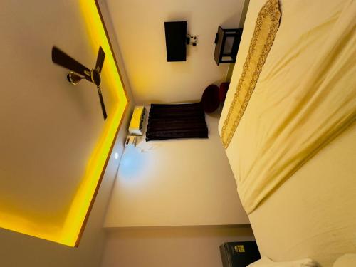 peppy Beach Inn Goa客房内的一张或多张床位