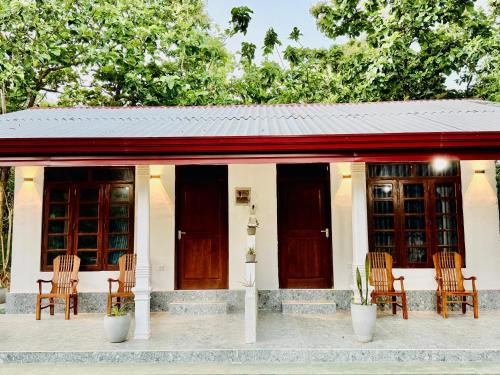 Tòa nhà nơi nhà nghỉ nhỏ tọa lạc