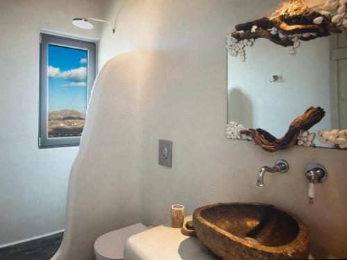 Koupelna v ubytování Aegean Aura , Stylish Mykonos Stay