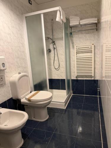 Koupelna v ubytování Venice Hotel con Colonnine Elettriche