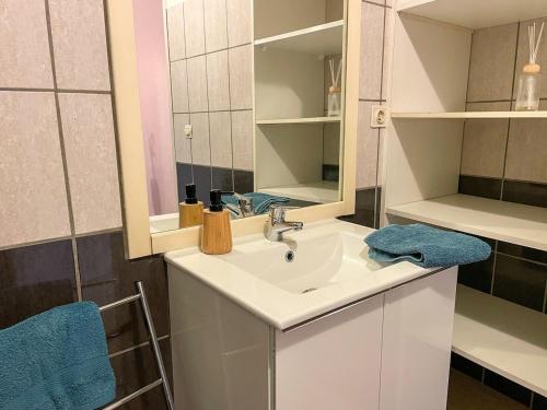 Ένα μπάνιο στο Le petit Carnot WIFI centre-ville