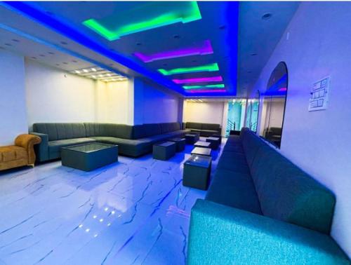 Χώρος καθιστικού στο Richa Garden