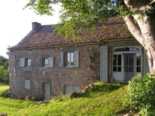 Zahrada ubytování Aubrac de Lozère