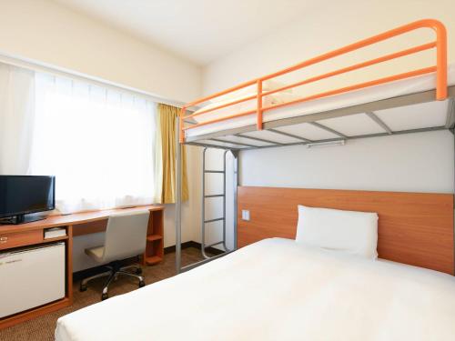 Postel nebo postele na pokoji v ubytování Comfort Inn Ichinoseki Inter