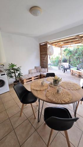 Et opholdsområde på La Kazolé