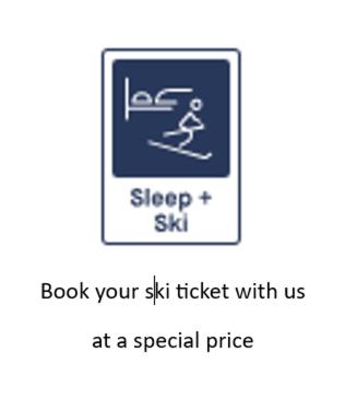 a sign that says book your six ticket ticket with us at a special price at Weisses Kreuz - Crusch Alva in Samedan