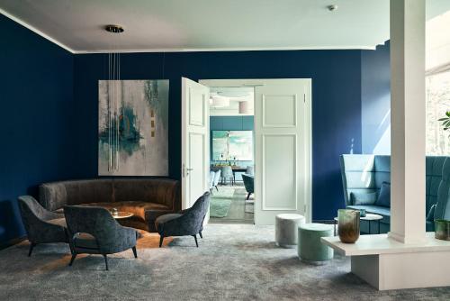 Posezení v ubytování Strandhotel Fischland