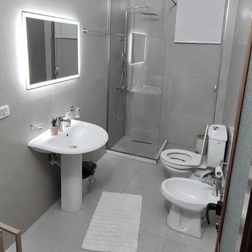 Koupelna v ubytování Valona boho apartment