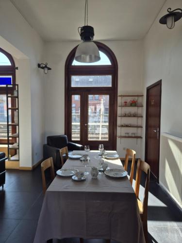 Posezení v ubytování 't Spoor Berlaar