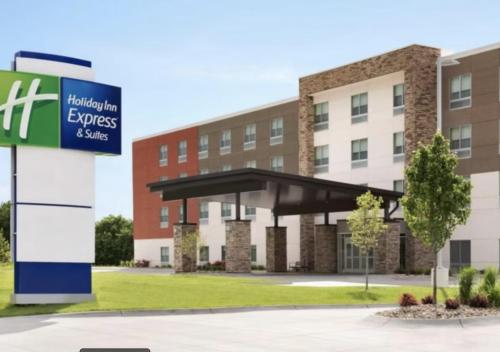 a building with a sign in front of it at Holiday Inn Express & Suites New Bern Medical Park by IHG in New Bern