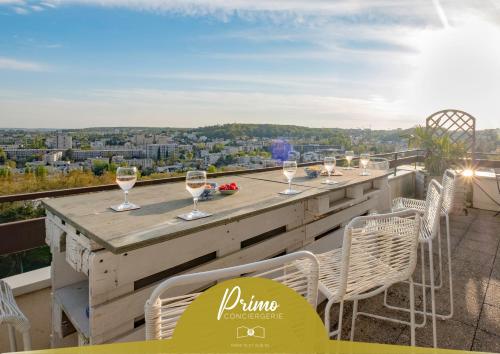 Le Bloy - Grande terrasse, Proche Paris