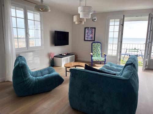 Et tv og/eller underholdning på Les Sables Pailletés 12p - face mer