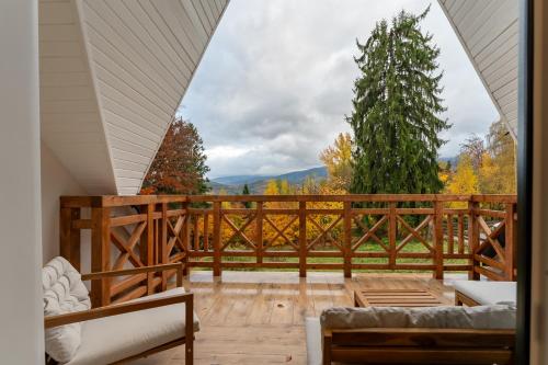 Üldine mäevaade või majutusasutusest Willa Bukowy Las - Everslow pildistatud vaade