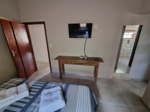 Μια τηλεόραση ή/και κέντρο ψυχαγωγίας στο Pouso dos Arcanjos