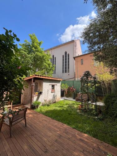 Quiet studio with garden near Part-Dieu