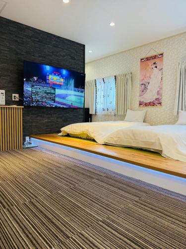 HANA Kyobashi 2nd floor newly renovated 3 minutes to station - direct to Kyoto, Nara, Kansai Airport, Umeda, Osaka