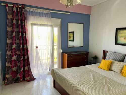 Ένα ή περισσότερα κρεβάτια σε δωμάτιο στο Jimmys Apartment