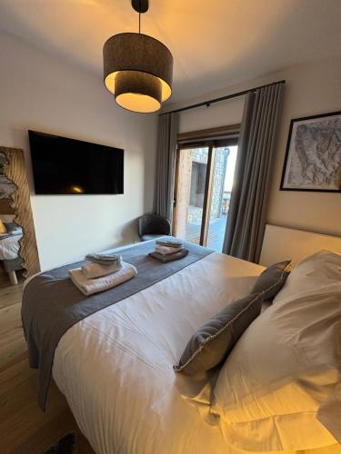 Magnifique 4 pièces de luxe pour 6 personnes - vue exceptionnelle - idéal pour une famille ou des amis - proche des pistes - Méribel Mottaret