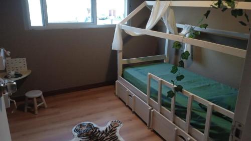 Posada Viraro - Duplex para disfrutar en familiaにあるベッド