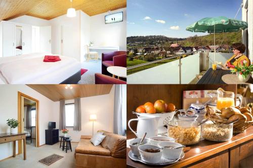 Postel nebo postele na pokoji v ubytování Hotel Bernstein