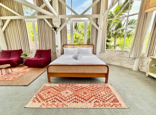 Posezení v ubytování Surga Homestay