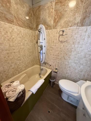 Koupelna v ubytování Terrazo Casona