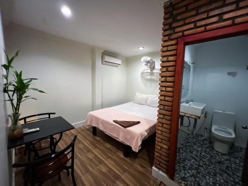 Koupelna v ubytování Moon Ratanak