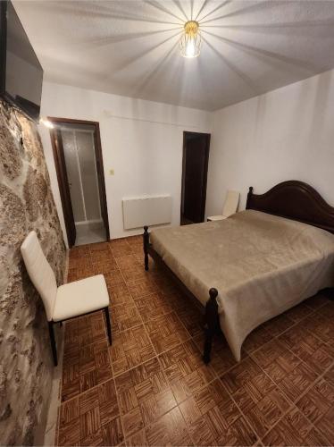 Postel nebo postele na pokoji v ubytování Casa da Aldeia 2 Belmonte