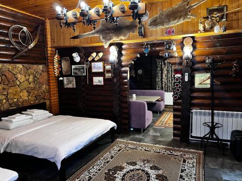 Postel nebo postele na pokoji v ubytování Hotel Style BESSARABIA