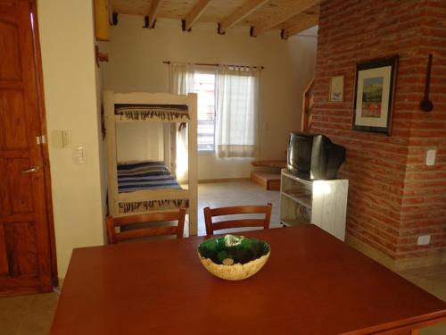 Dapur atau dapur kecil di Complejo Toninas Norte