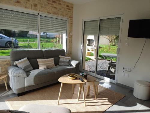 Χώρος καθιστικού στο Maison détente