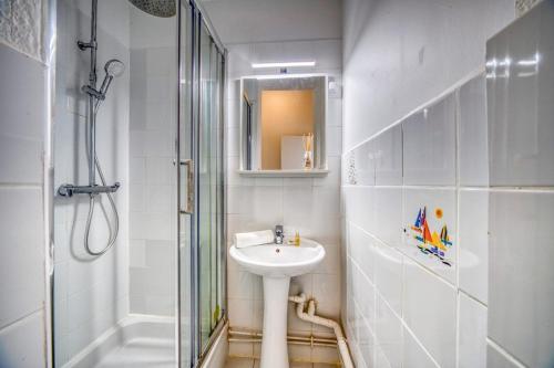 Koupelna v ubytování Le petit Grésivaudan