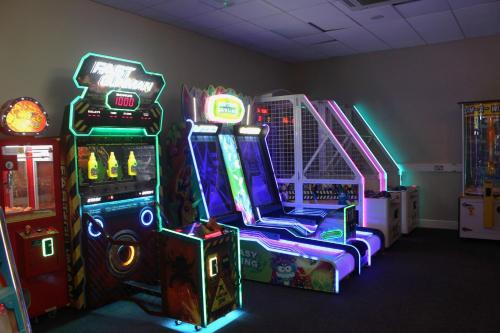 Η αίθουσα παιχνιδιών του Hayling Island Holiday Park