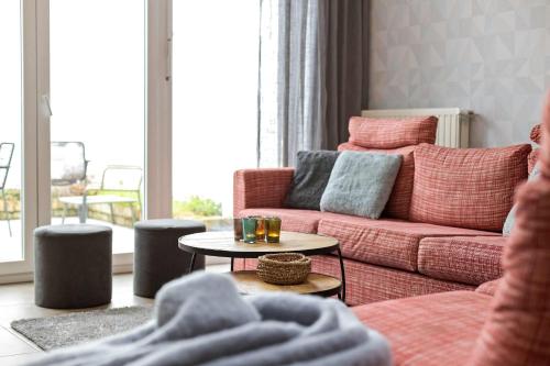 Χώρος καθιστικού στο Huswell - Spacious house with 3 terraces