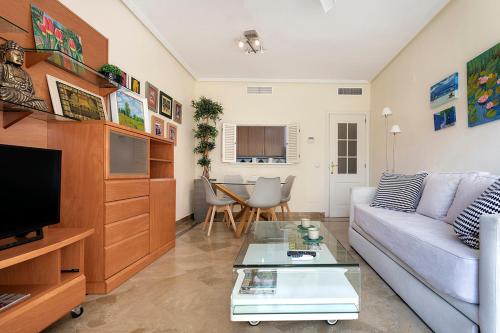Céntrico apartamento con terraza y plaza garaje