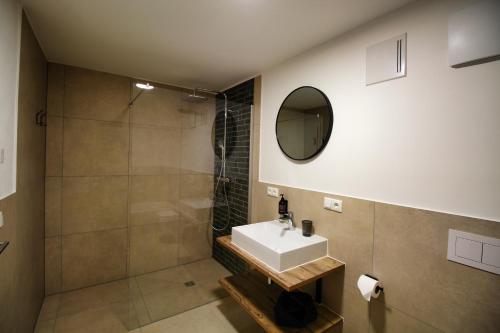 Ένα μπάνιο στο Annies Bergwelt Haus Waldherz