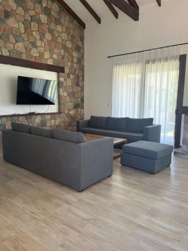 Posezení v ubytování Casa en Estancias de Cafayate F7