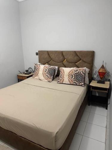 Ένα ή περισσότερα κρεβάτια σε δωμάτιο στο Apartment in the heart of Gueliz