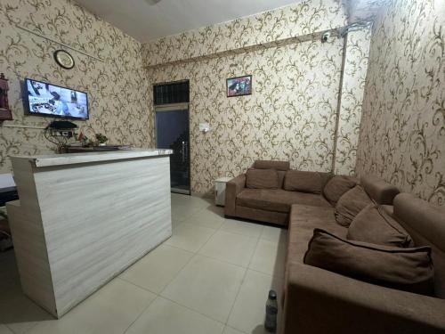 Χώρος καθιστικού στο Hotel SPGI