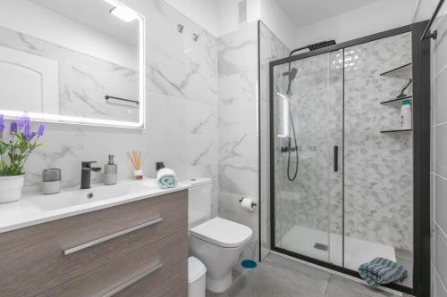 Ένα μπάνιο στο Brisas del mar eddy, air, wifi