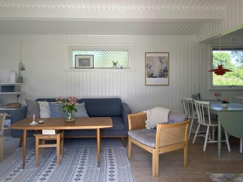 Χώρος καθιστικού στο Holiday Home By Avnø Fjord In Front Of The Sea