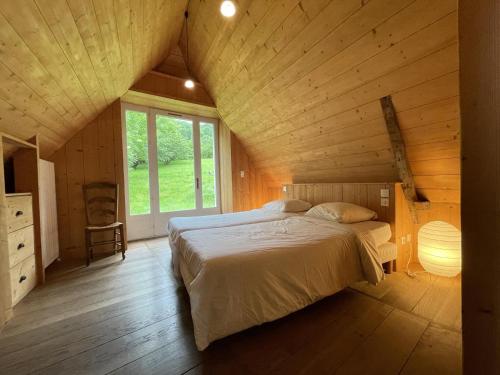 Postel nebo postele na pokoji v ubytování Elgundua