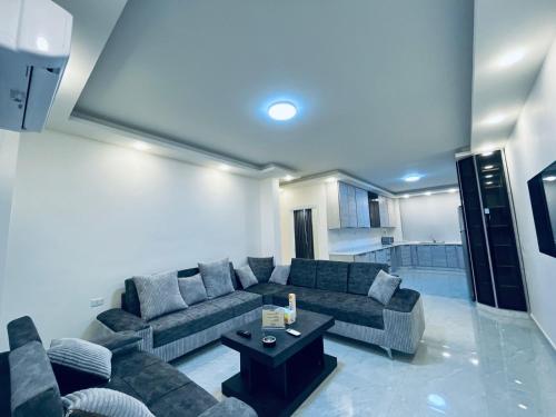 Et opholdsområde på Zurich Furnished Apartments