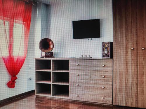 TV a/nebo společenská místnost v ubytování loft Alameda de Hercules