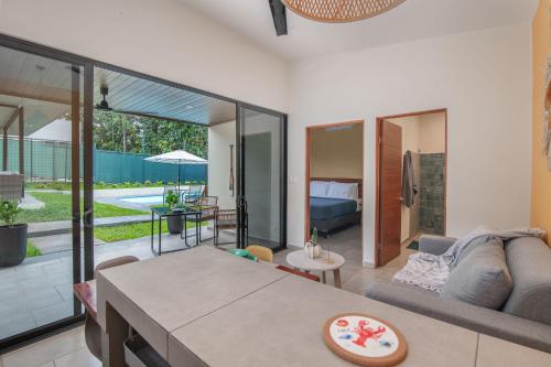 Χώρος καθιστικού στο Casa do Mar