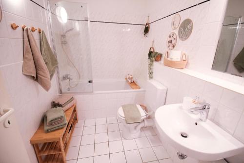 Koupelna v ubytování NOVA See APT 16 I Phantasialand I Cologne I Bonn