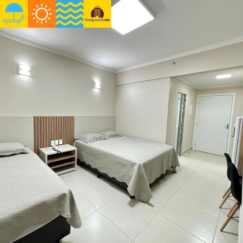 Postel nebo postele na pokoji v ubytování Spazzio diRoma com acesso ao Acqua Park