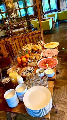 Jídlo v penzionu nebo okolí