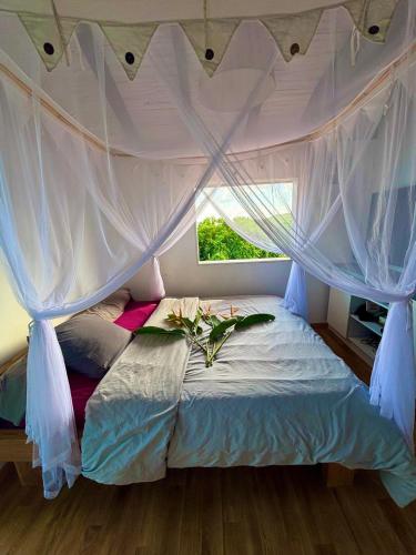 Postel nebo postele na pokoji v ubytování Bel Kay